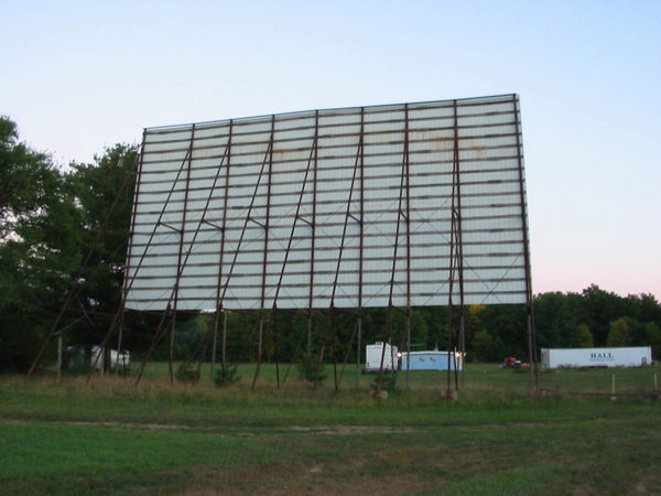 Meredith Drive-In Theatre - 2002-2003 Photo (newer photo)